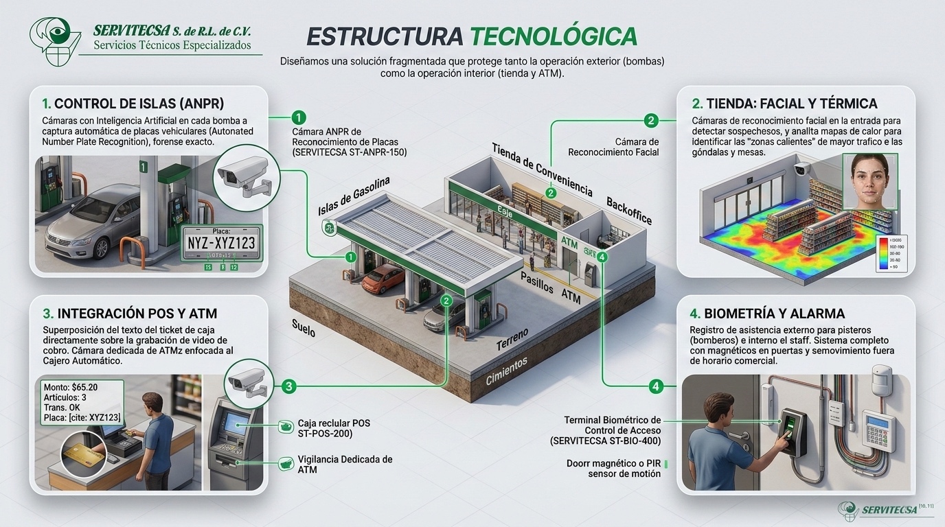 Ecosistema 3D Gasolinera